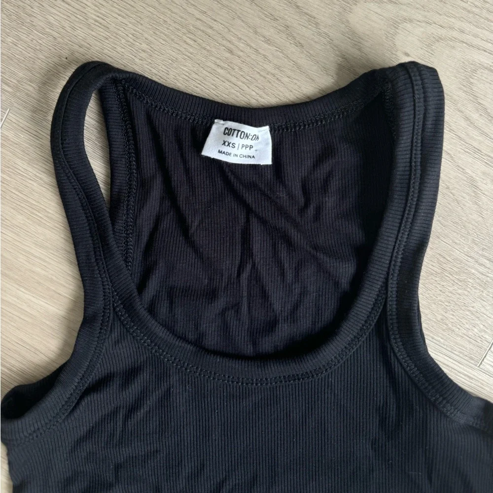 Cotton On Ribbed Racer Tank - Picture 4 of 6